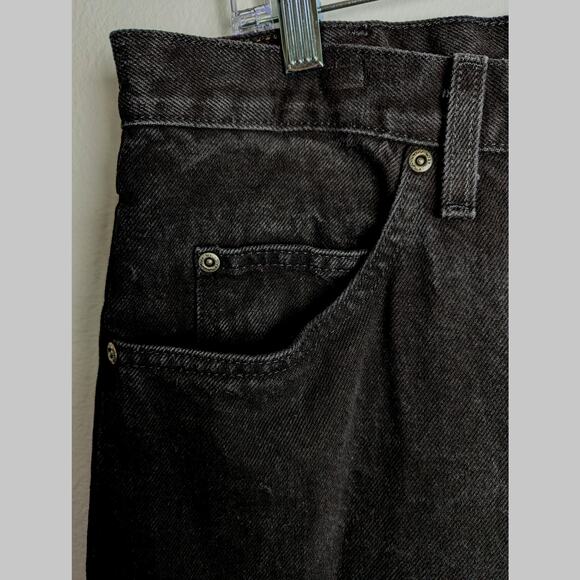 Wrangler Mens Black Jeans Premimum Quality W34 Inseam 32"Hem width 18"GUC - Picture 2 of 8